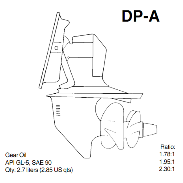 DP-A PIEDE VOLVO PENTA