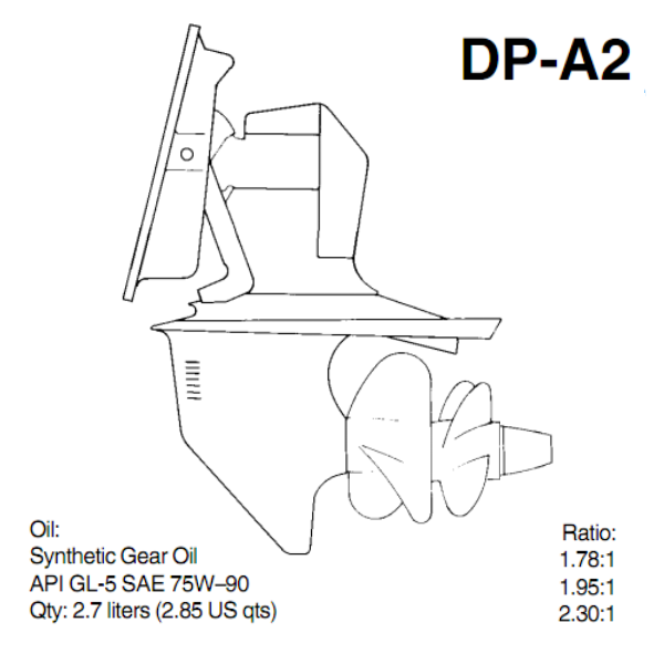 DP-A2 PIEDE VOLVO PENTA
