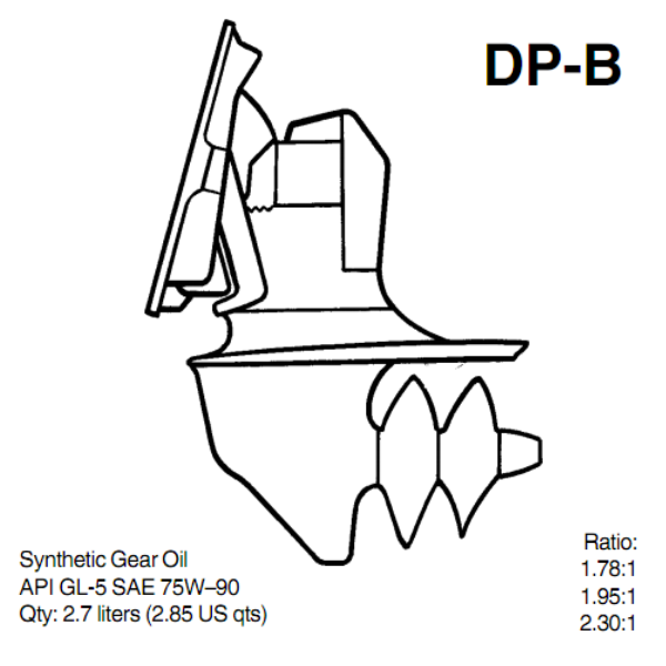 DP-B PIEDE VOLVO PENTA