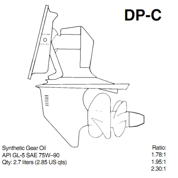 DP-C PIEDE VOLVO PENTA