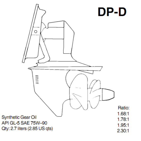 DP-D PIEDE VOLVO PENTA